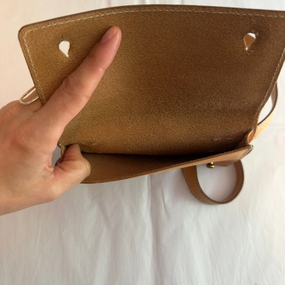 Madewell Simple Leather Pouch Belt Bag Tan M/L‎